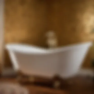Bathtub refinishing process in action