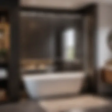 Expert Installation of Bathtub Sliding Doors Skilled professional installing bathtub sliding doors