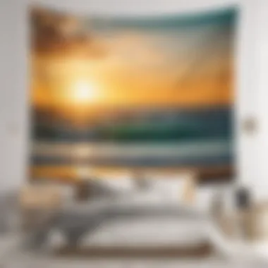 Bohemian Beachy Wall Tapestry Beachy Wall Tapestry