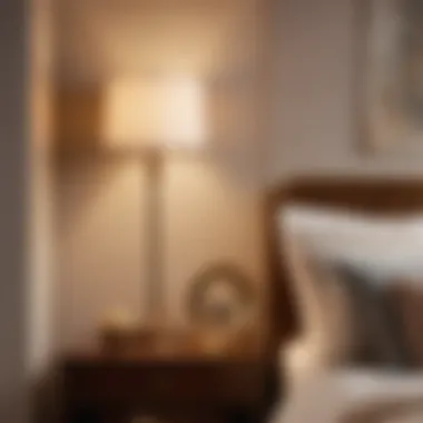 Cozy Corner: Artistic Sconce Lighting Artistic Sconce Lighting in Cozy Bedroom Nook