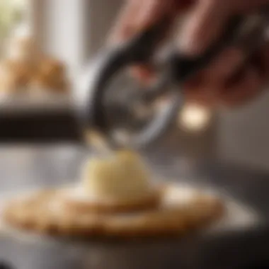 Elegant Precision Pastry Cutter Elegant pastry cutter for precise cuts