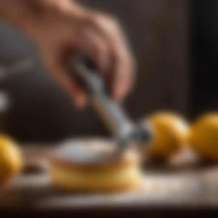 Ergonomic Handle Innovation Cutter Innovative ergonomic handle pastry cutter