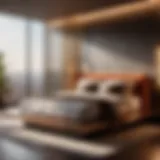 Elevating Bed Aesthetics Abstract Bed Design