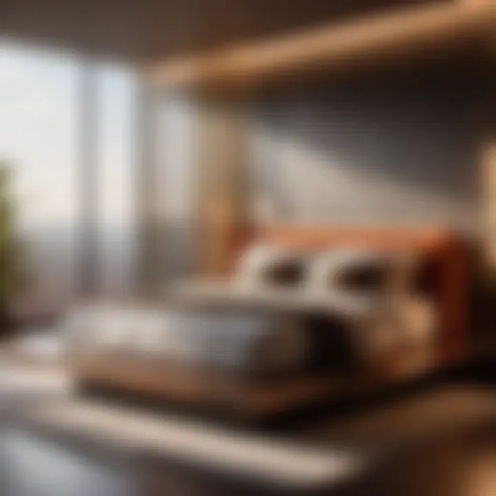 Elevating Bed Aesthetics Abstract Bed Design