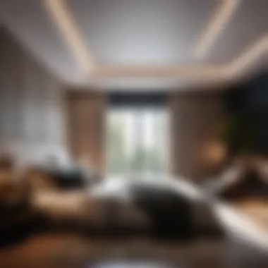 Tranquil Bedroom Blackout Atmosphere Relaxing bedroom ambiance with blackout windows