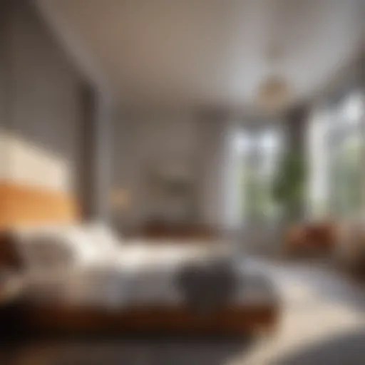 Cozy Bedroom Layout for Optimal Space Utilization Cozy bedroom layout with optimal space utilization