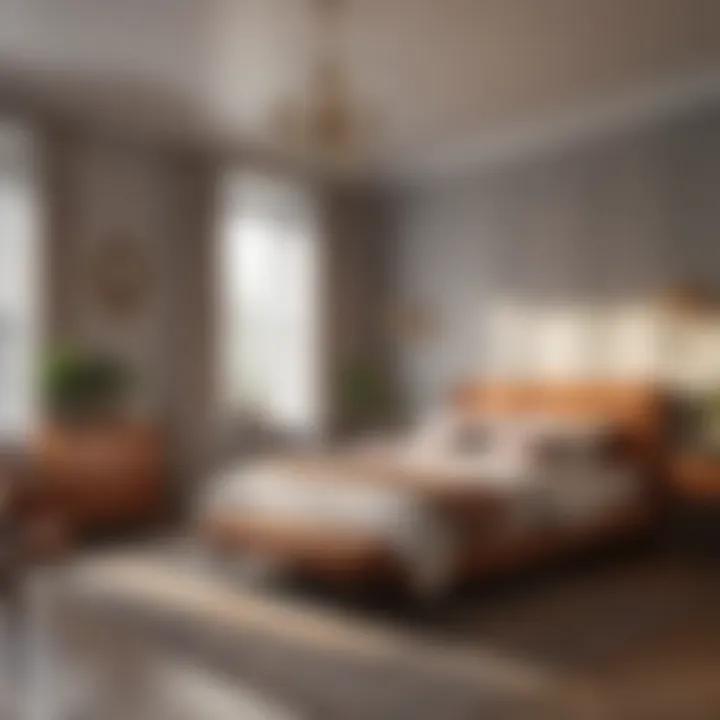 Personalized Bedroom Setup Reflecting Individual Comfort Personalized bedroom setup reflecting individual comfort