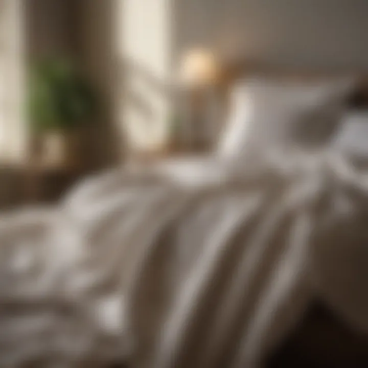 Air-Dried Linens for a Crisp Bedroom Scent Bedroom Linens Hanging Outdoors