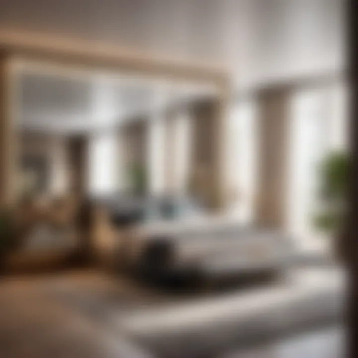 Enhancing Bedroom Space with Oversized Mirrors Enhancing Bedroom Space with Oversized Mirrors