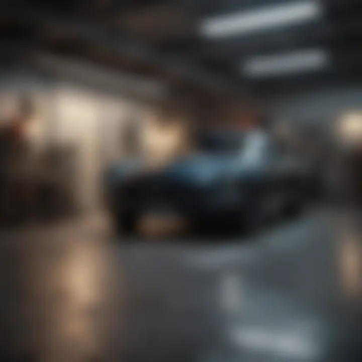 Garage Transformation Showcase Before and after images showcasing the transformation of a garage