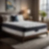 A modern incline mattress pad in a luxurious bedroom setting