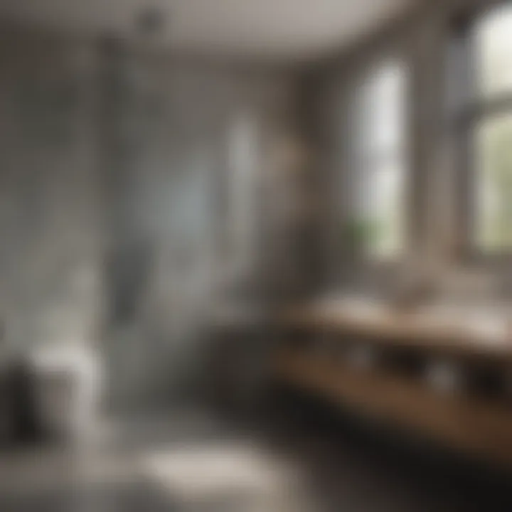 Image depicting the benefits of humidity regulation in bathrooms