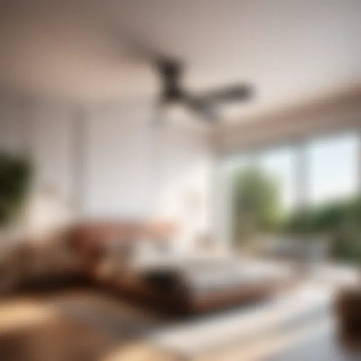 Sleek and Modern Ceiling Fan