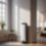 Sleek Electric Heater with Advanced Digital Display Modern Electric Heater with Digital Display