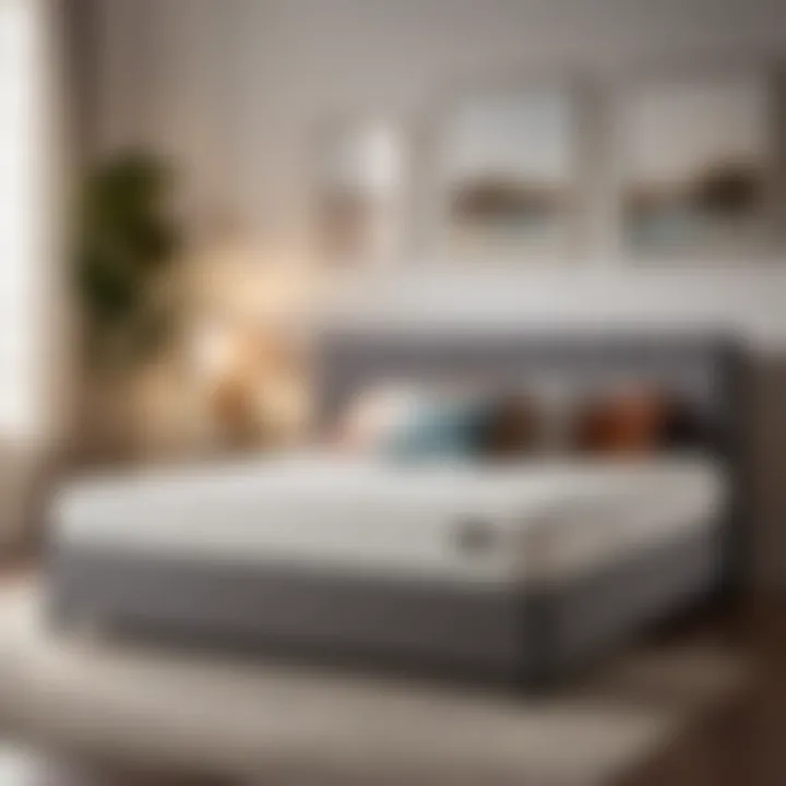 Adjustable firmness daybed mattress for personalized support