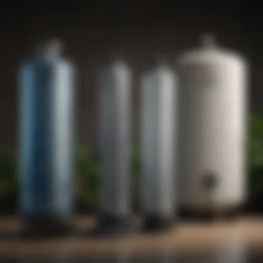 Comparison chart of top-rated water filtration systems