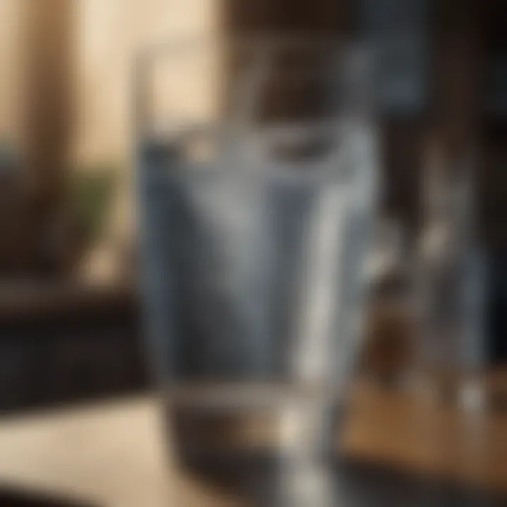 Infographic showing long-term benefits of water filtration