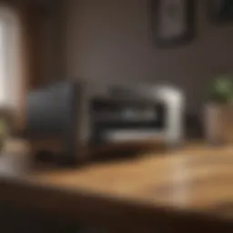 Compact printer scanner for home office use