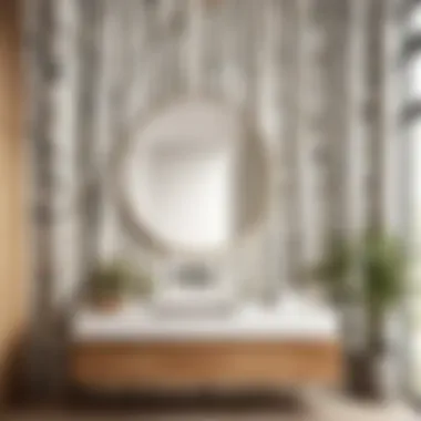 Birch Wallpaper Embracing Modern Minimalism