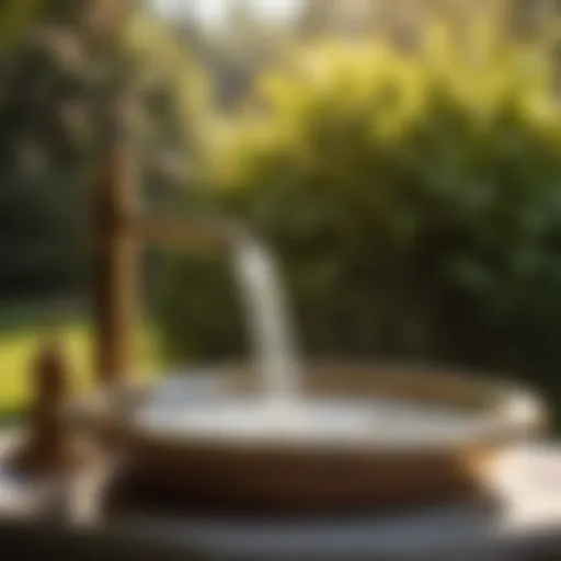 Birdbath cleaning tools