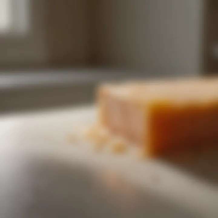 Stain Removal Effectiveness of Biz Laundry Soap Before and after stain removal effectiveness of Biz laundry soap