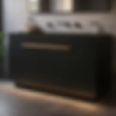 Black bathroom garbage recycling process