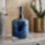 Blue Marble Soap Dispenser
