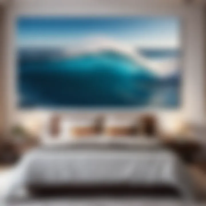 Serenity in Blue Ocean Wave Bedroom Decor Blue Ocean Wave Bedroom Decor
