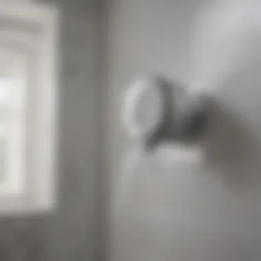 Installation process of Bluetooth bathroom extractor fan