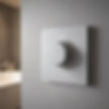 Wireless control panel of Bluetooth extractor fan