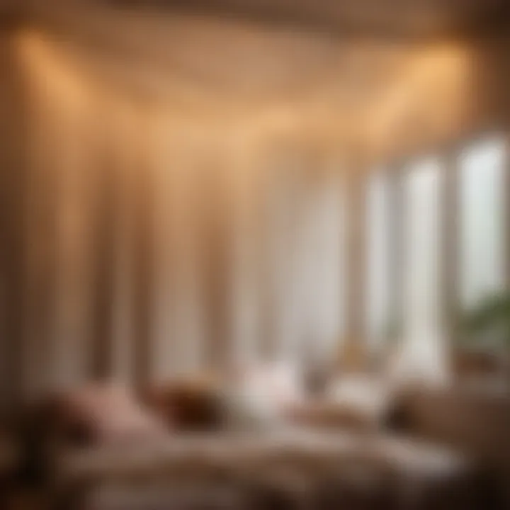 Bohemian Chic Draped Lighting Bohemian Draped LED String Lights