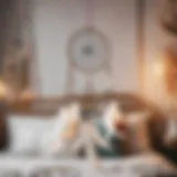 Dreamcatcher Detail in Boho Bedroom Boho Bedroom with Dreamcatcher