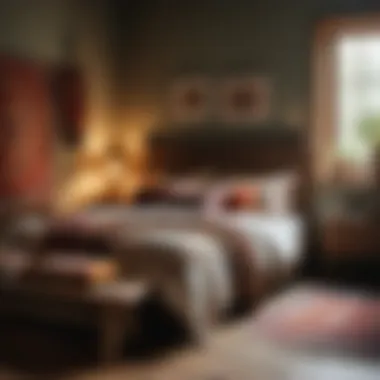 Vintage Vibes Boho Bedroom with Vintage Textiles
