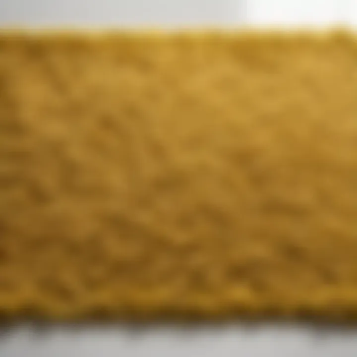 Natural Fiber Composition Botanical bath mat made from natural fibers