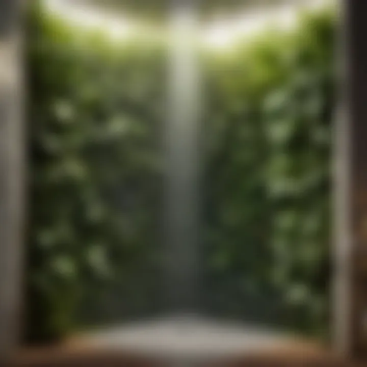 Nature-Inspired Botanical Motifs for Shower Tiles Botanical Shower Tile Theme