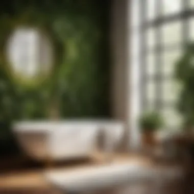 Botanical-themed Bathroom Decor Set