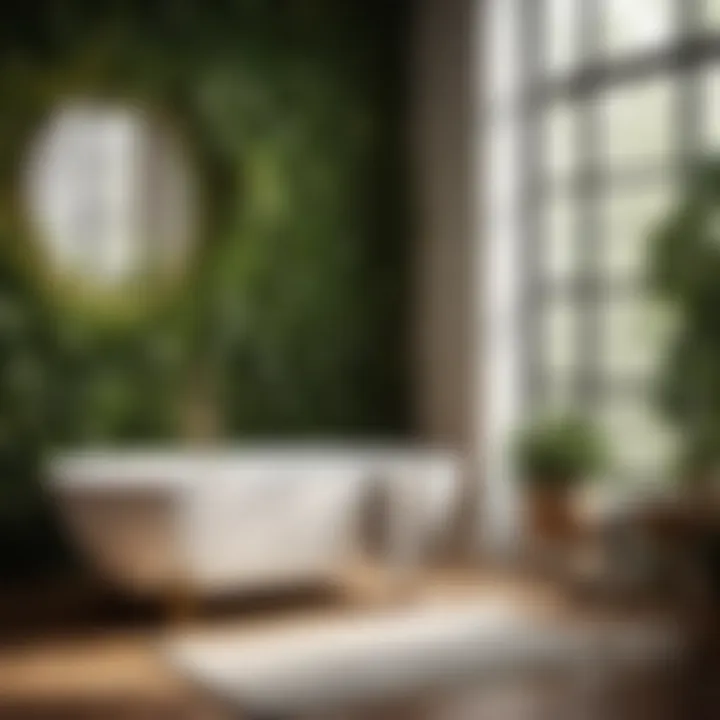 Botanical-themed Bathroom Decor Set