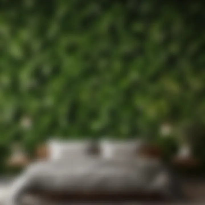 Nature-Inspired Botanical Prints Botanical Wallpaper Bedroom Tranquility