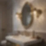 Brass and Chrome Bathroom Light Fixtures - Illuminating Elegance