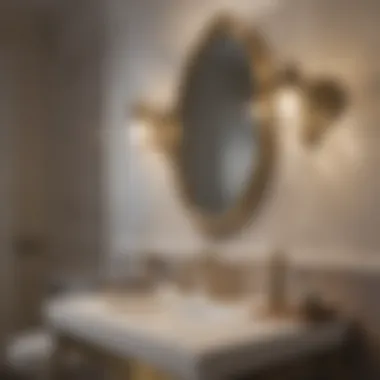 Brass and Chrome Bathroom Light Fixtures - Illuminating Elegance