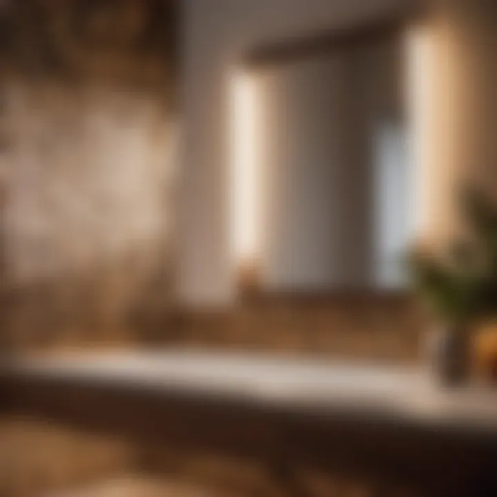 Detailed breakdown of material and labor costs for bathroom tile replacement