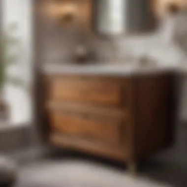 Soft Close Drawers Feature of Brighton Bathroom Vanity Brighton Bathroom Vanity - Soft Close Drawers