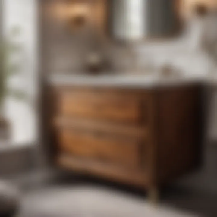 Soft Close Drawers Feature of Brighton Bathroom Vanity Brighton Bathroom Vanity - Soft Close Drawers