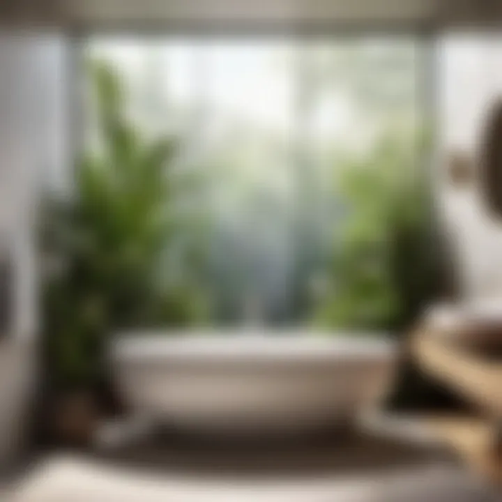 Nature's Touch in Bathroom Sanctuary