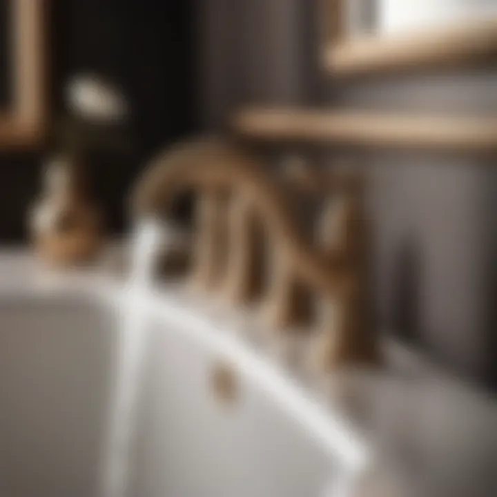 Classic Bronze Charm Timeless and classic bronze bathroom faucet finish