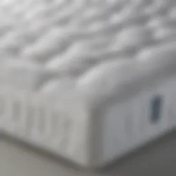 Elegant design of the Broyhill cooling mattress pad showcasing its texture