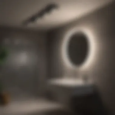 Ambient Lighting Fixtures Garage bathroom lighting fixtures for ambiance