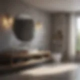 Modern Bathroom Design Elegant bathroom showcasing modern fixtures and finishes