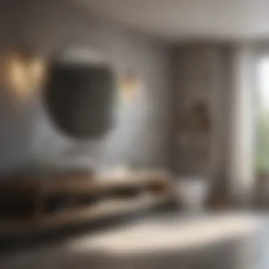 Modern Bathroom Design Elegant bathroom showcasing modern fixtures and finishes