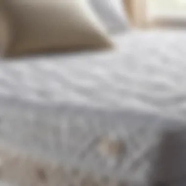 Close-up of premium materials in Candice Olson mattress pad
